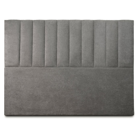 Respaldo de Cama - Modelo Tubular - Velvet Gris