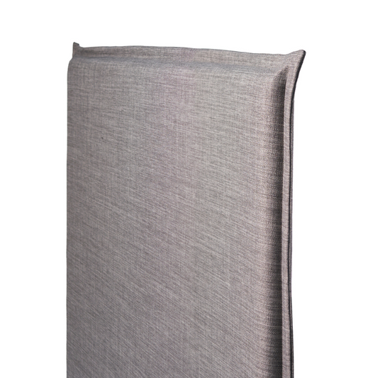 Respaldo de Cama con Funda Pestaña - Tucumán Gris