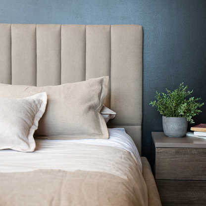 Respaldo de Cama - Modelo Tubular - Velvet arena