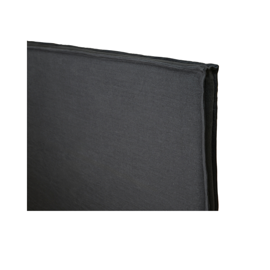 Respaldo de Cama con Funda Fuelle - Bahía Gris Grafito