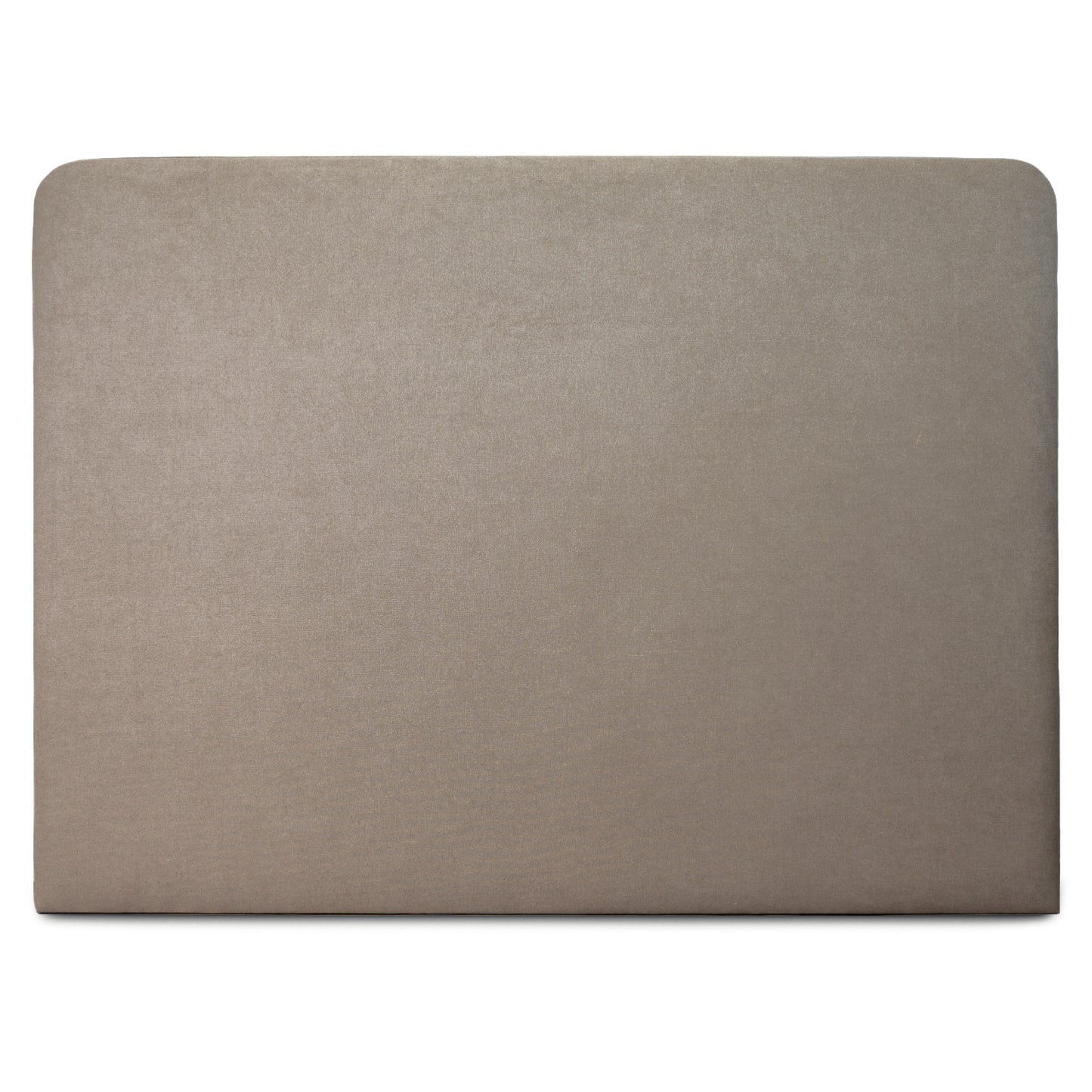 Respaldo de Cama - Modelo Curvo - Tela Velvet Taupe