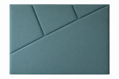 Respaldo de Cama - Modelo Cairo - Felpa menta