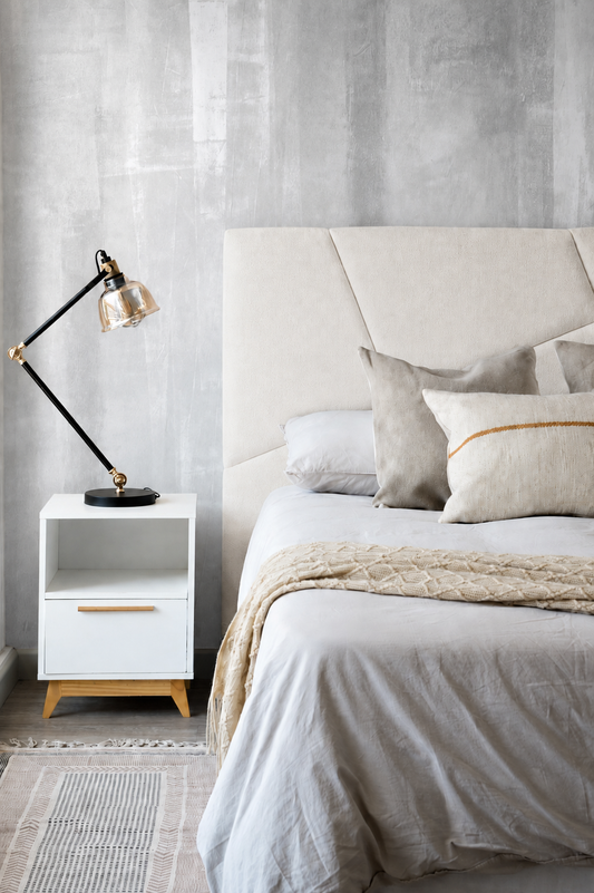 Respaldo de Cama - Modelo Cairo - Velvet Beige