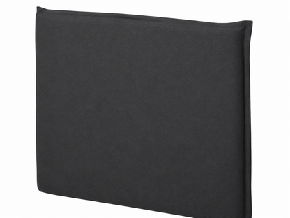 Respaldo de Cama con Funda Pestaña - Bahía Gris Oscuro