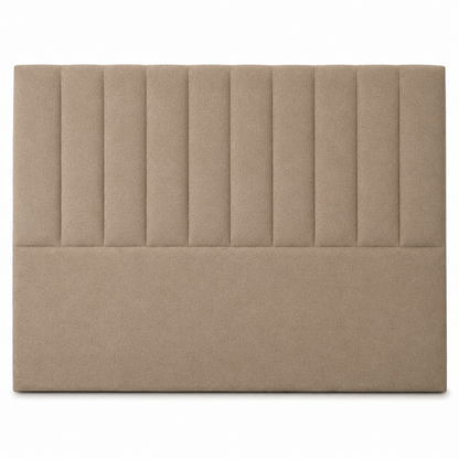 Respaldo de Cama - Modelo Tubular - Velvet Camel