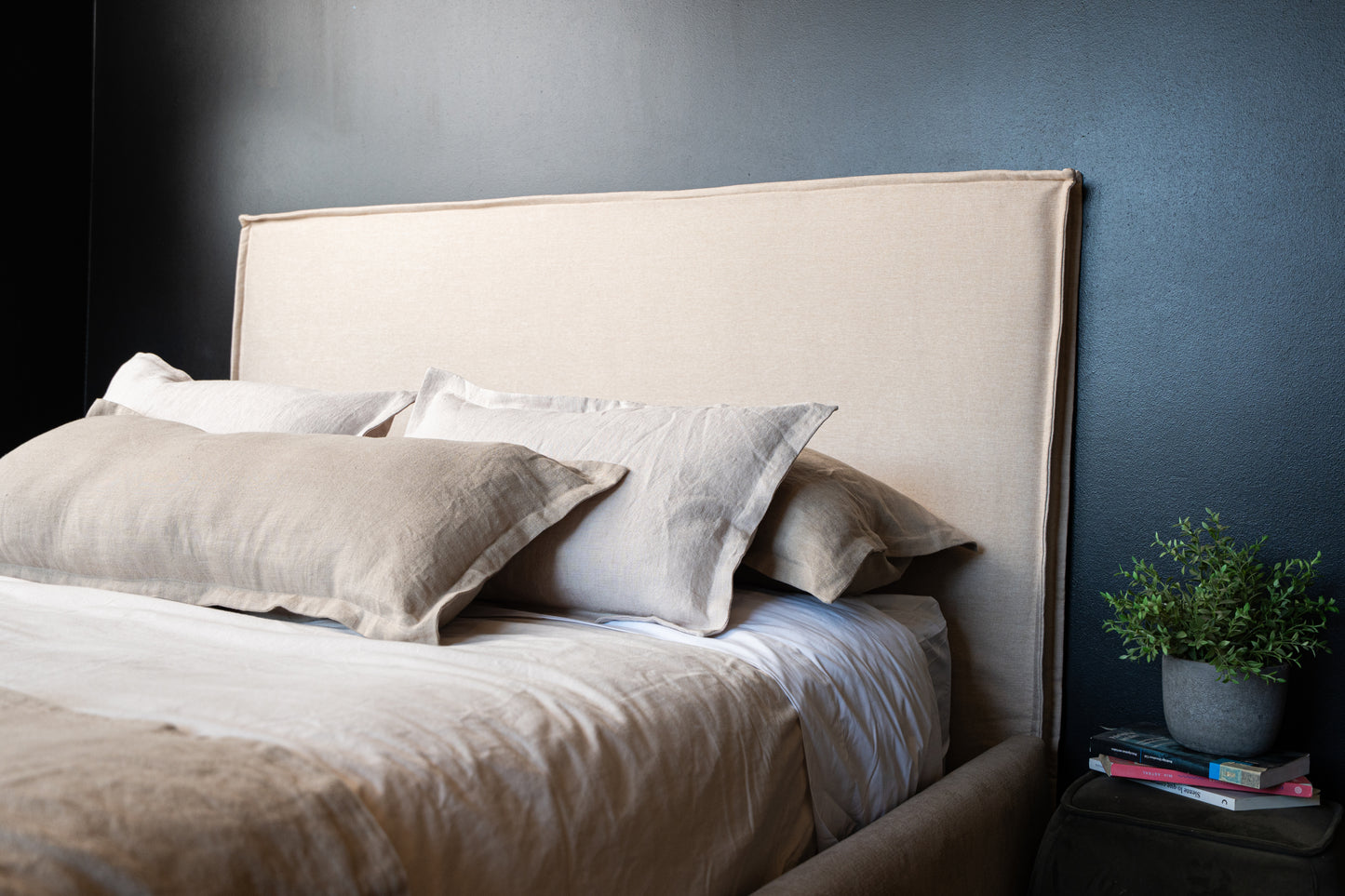 Respaldo de Cama con Funda Fuelle - Bahía Beige