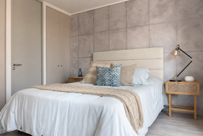 Respaldo de Cama - Modelo Rollos - Velvet Beige