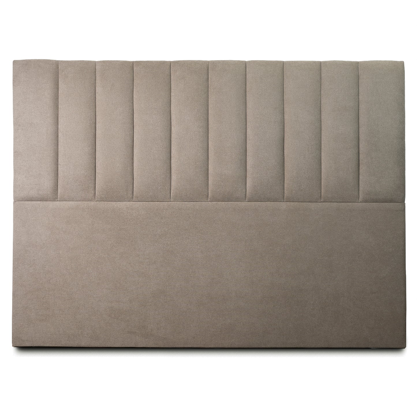 Respaldo de Cama - Modelo Tubular - Velvet Taupe