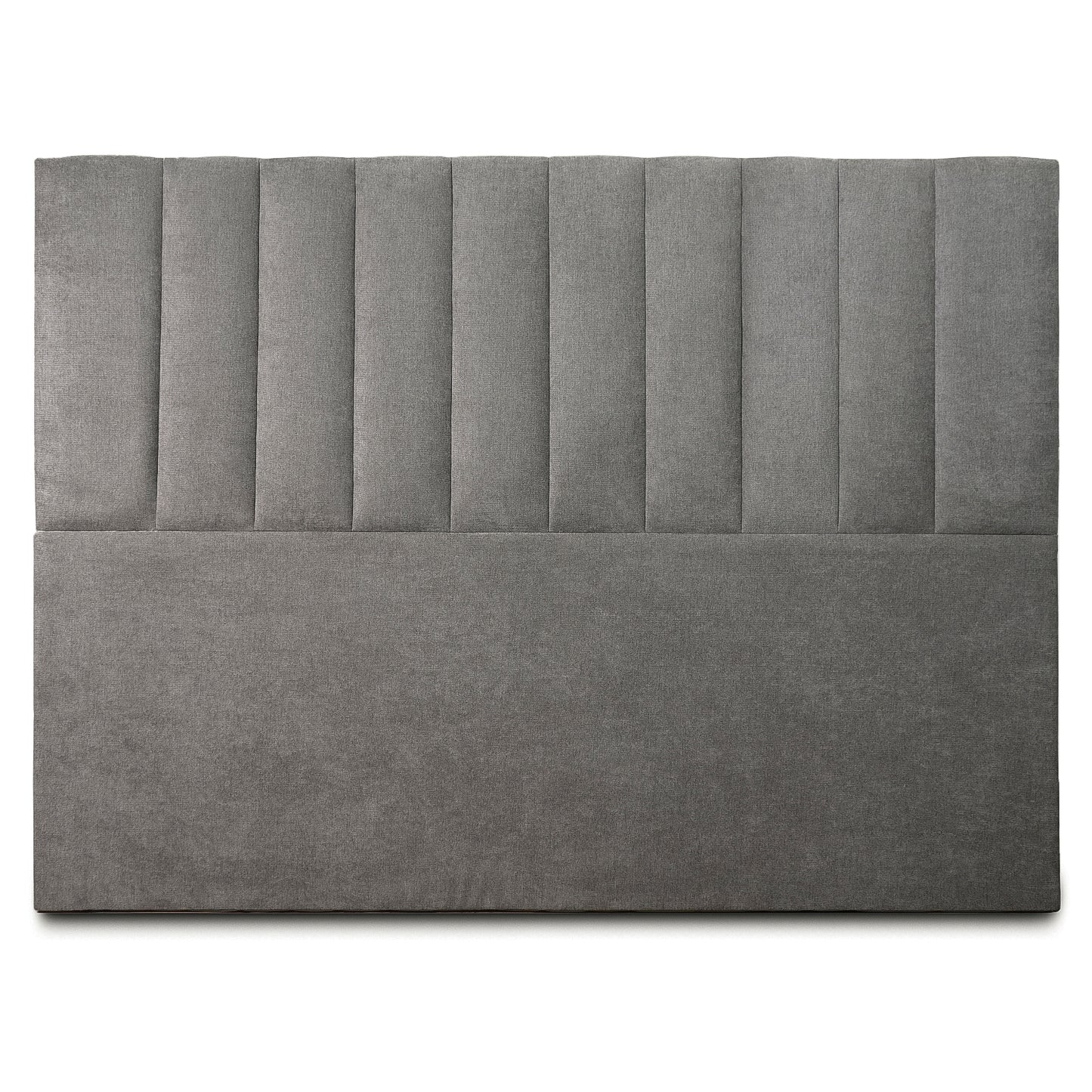 Respaldo de Cama - Modelo Tubular - Velvet Gris