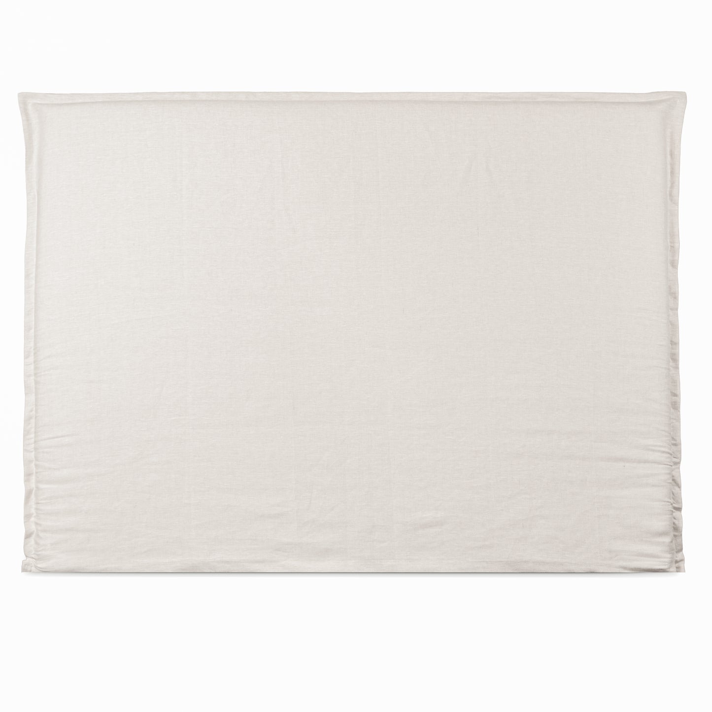 Respaldo de Cama con Funda Modelo - Pestaña -  Lino Florencia Natural