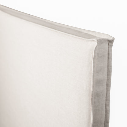 Respaldo de Cama - Modelo Funda Fuelle -  Lino Florencia 100% Natural