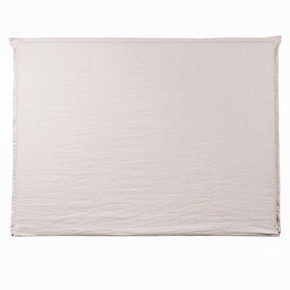 Respaldo de Cama con Funda Modelo - Pestaña -  Lino Isabel Natural